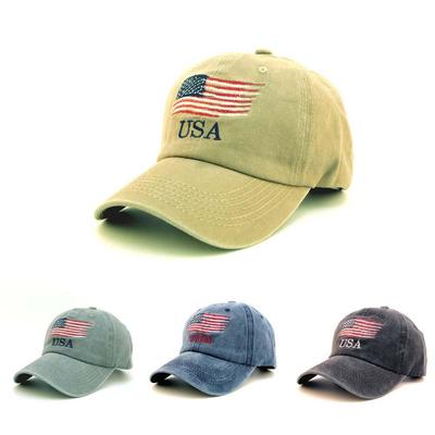European & American Flag Retro Baseball Cap - Trendy Unisex Sunshade Hat