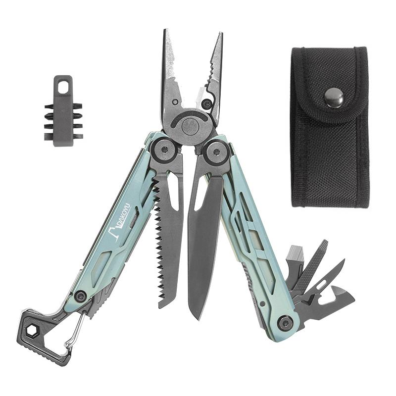 

Multi-functional Swiss Tool with Whistle, Outdoor Pliers, DKShadow Available In Multiple Colors, Outdoor Camping Equipmen