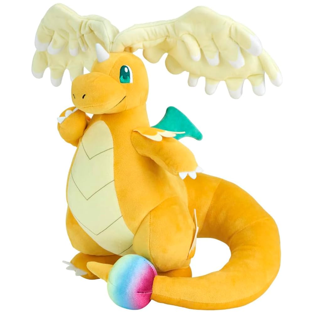 Takara Tomy Pokmon Plush Toy Mega Rayquaza 33cm Height Soft Stuffed Animal