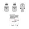 Stainless Steel 12mm Hex Wheel Hub Drive Adaptor Extension Column Nut 12/15/17/20/25mm for 1/10 RC Crawler Car Axial SCX10 Parts