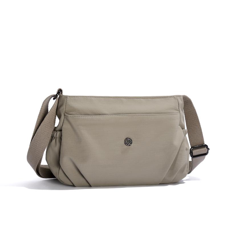 Solid Color Shoulder Bag Women's Lightweight Outdoor Small Square Bag Commuter Crossbody Bag