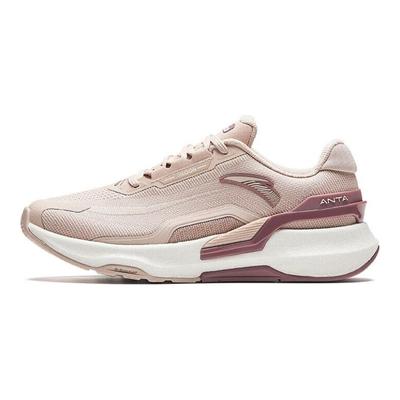 Ignite Non-Slip Shock Absorbing Low-Top Running Shoes Women Sneaker Pink Gray 122417788-2