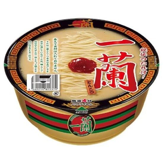 Ichiran Tonkotsu Cup Noodles 6 Pieces