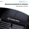 Emblema de Metal 3D para Carro Letra Adesivos Decorativos Emblema Decalque Para Volvo AWD C30 S80 S90 T6 V40 V50 V60 V70 V90 XC40 XC60 XC70 XC90