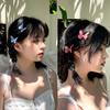 Molans 6Pcs/Set Butterfly Hairpin Hair Clips Rainbow Hairpin Duckbill Clip Hairgrip for Women Hair Accessories Headpieces