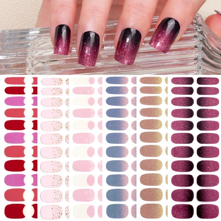 Nail Art Stickers for Manicure Decals Foil Stick-On Decorative Accessories