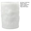 Stampo Candela di Pasqua Silicone Goffrato Coniglio Motivo Floreale Stampo Cilindrico per Realizzare Candele Forniture per Feste di Pasqua