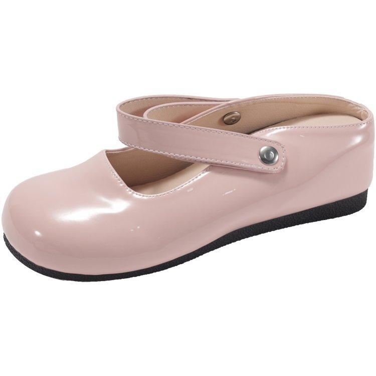 French sweet Mary Jane shoes for women's 2025 new models can be worn twice, and the inner height of the bag head slippers increases for small peo