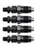 4PCS Fuel Injector 33800-42500 Fit Hyundai D4BH D4BF Pickup H100 Minivan H1