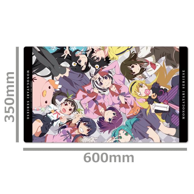 Monogatari Series Character Rubber Mat Collection