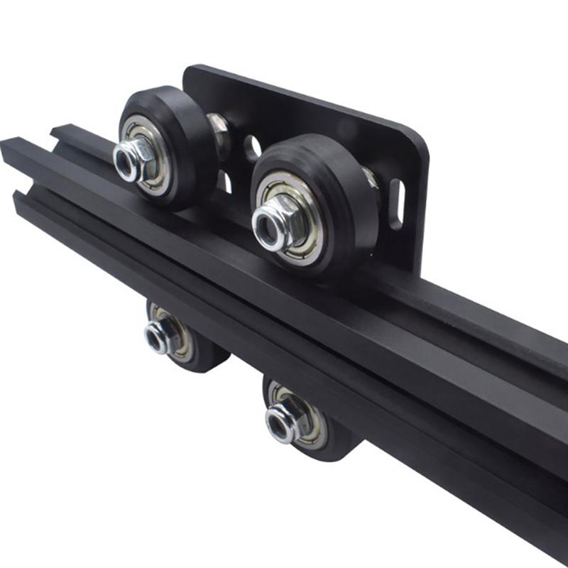 3D Printer V Gantry Plat Set Slide Plate Pulley For 2020 /2040 V-Slot Wheels