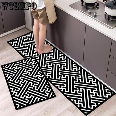 Kitchen Carpet Bathroom Entrance Carpet Bathroom Dirt Resistant Mat Floor Mat