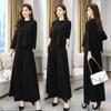 Completo Nuovi Vestiti Autunnali Donna Sottile, Stile Occidentale Casual Temperamento Pantaloni Culotte Due Pezzi Stile Pigro Lusso Leggero