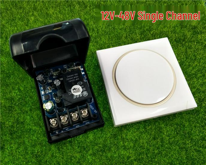 AK-KZ01 Multi-Voltage Remote Control Switch (12V-48V) with Single Channel & Panel Remote Control Single Channel Switch