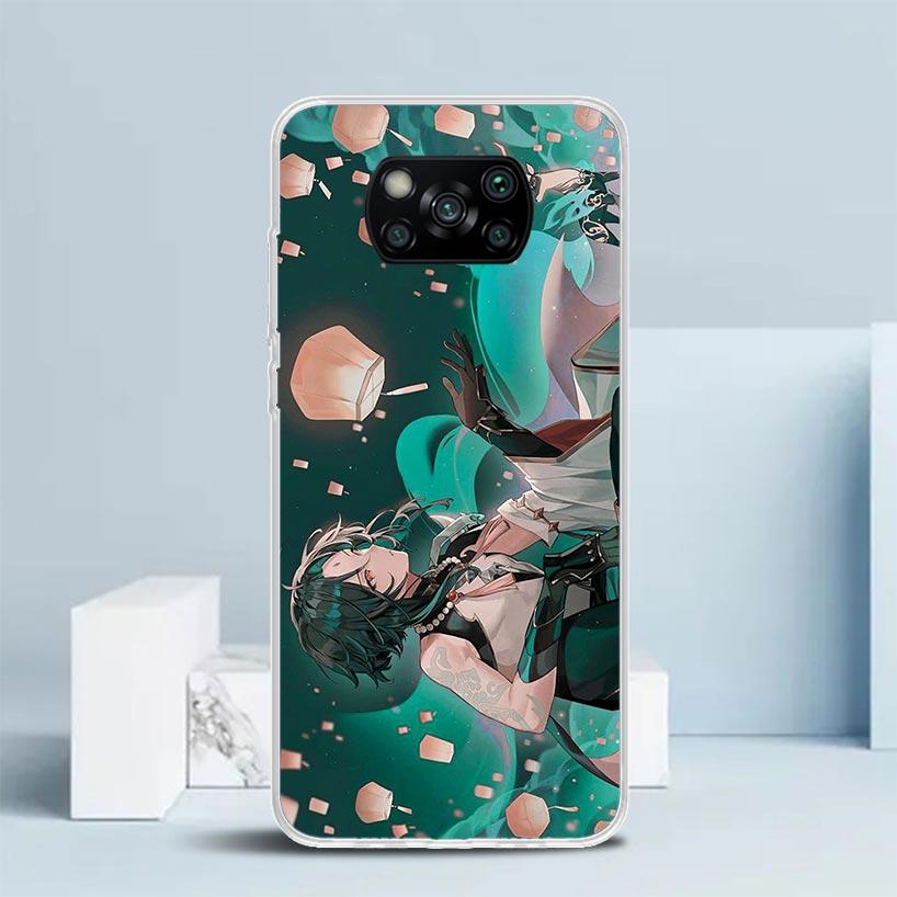 Xiao Genshin Impact Phone Case For Xiaomi Poco F7 Ultra X5 X6 X7 Pro M7 Redmi 15C 15 13C 13 12C 12 10C 10 10A 9 9C 9A 9T Cover P