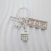 European & American Lucky Money Tree Keychain Abacus Backpack Pendant