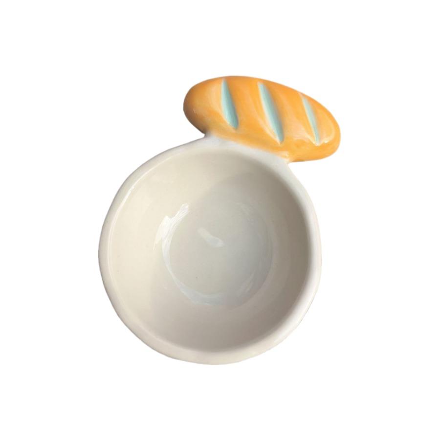 Ceramic Seasoning Bowl Bread Sauce Holder Restaurant Tomato Sauce Salad Dressing Container Home Dipping Dish Kitchen Accessories