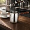 Milk Foaming Pitcher Pouring Spout Coffee Polished Finish Stainless Steel Jug