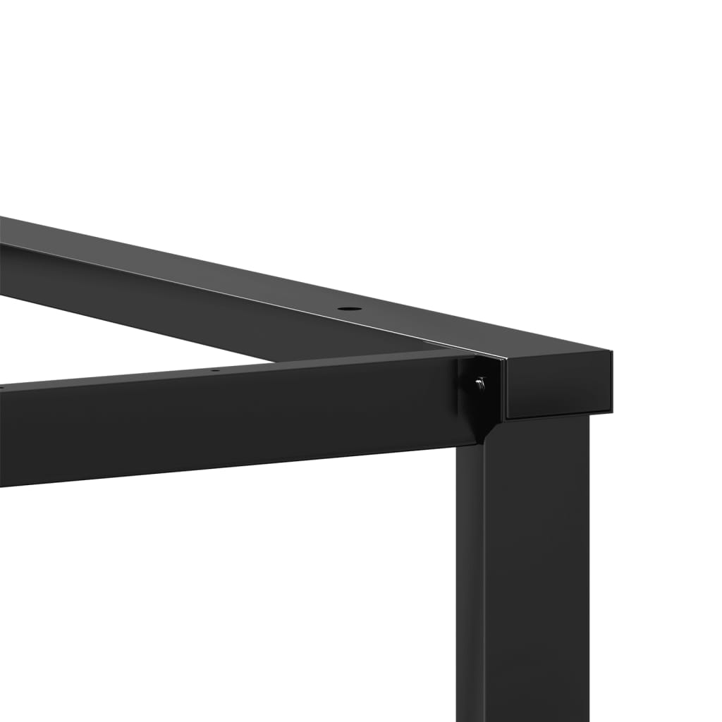 O Shape Dining Table Frame 160 x 80 x 73 cm Steel