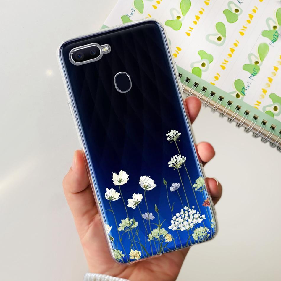 For OPPO F9 Phone Case Oppo F9 Pro F 9 F9Pro CPH1823 CPH1881 CPH1825 Elegant Printing Soft Silicone TPU Back Cover
