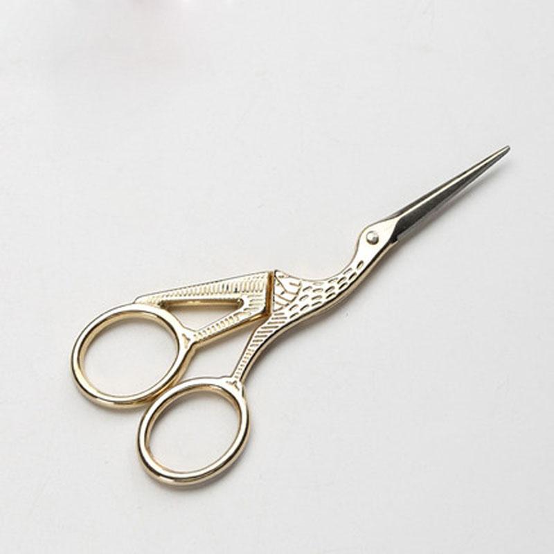 Vintage Crane Shape Stainless Steel Scissors, Vintage Shears, Chinese Kung Fu Teaware Accessories, Cutter Tool Crafts, Pry Tea