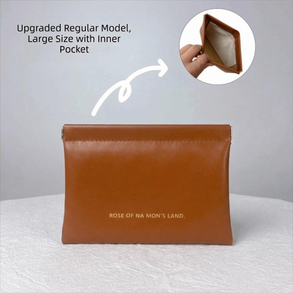 Fashion With Inner Bag Lipstick Makeup Bag Portable Mini Jewelry Handbag Simple PU Key Small Bags for Women Girls