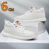 Scarpe da Ginnastica da Uomo Scarpe con Rialzo Tacchi Nascosti Scarpe Rialzanti Traspiranti Aumento Altezza 6CM Casual Sportive Scarpe Lift