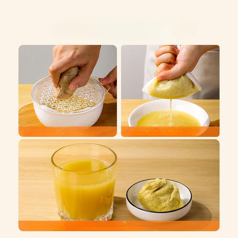 Ginger Juice Extractor, Manual Grind, Food Grade, Paste and Rub, Ginger Powder, Kitchen Bumping Tools