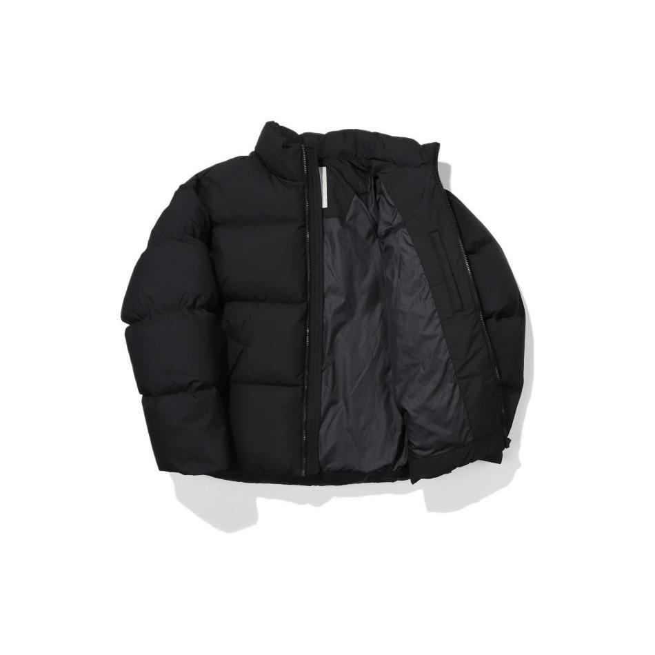 FILA Down Jackets Unisex Black Stand Collar Moderate FE2DJE6105X-BLK