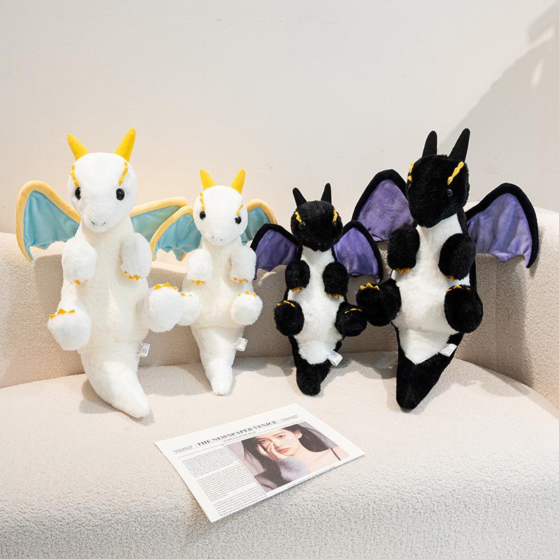 Dreamy Flying Dragon Dinosaur Plush Toy - Soothing Companion Doll for Kids