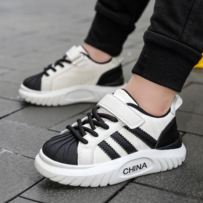 

Детские кроссовки 2024 года: Мальчиковая модель с удобной посадкой, Девочковая модель с легкой мягкой подошвой, Нескользящая и дышащая 35