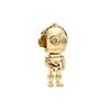 Star Wars Serie C-3PO Charm Unisex Charm Gold 769244C01