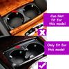 Car Center Console Water Drink Cup Holder Inlay Cover Panel For Mercedes Benz S Class W221 2008-2013 S300 S350 S400 S450 S500