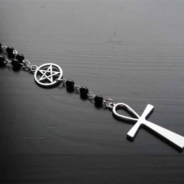 Stylish Alloy Star And Cross Charms Jewelry For Casual Wear And Office