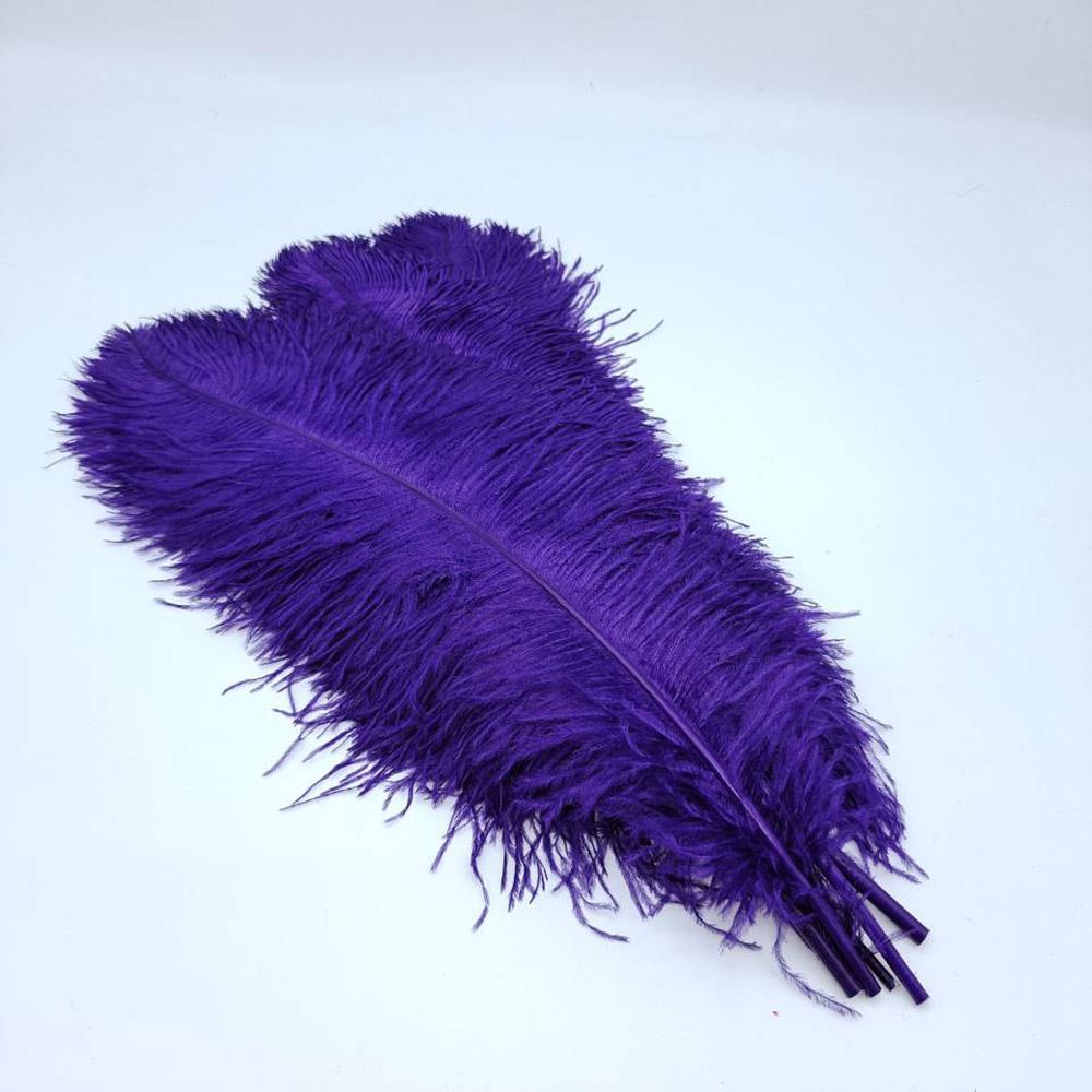 10pcs/lot Natural Ostrich Feathers For Crafts Wedding Decor Handicraft Accessories Table Centerpieces Carnival Plumas Christmas