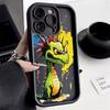 Cartoon Anger Rabbit Soft TPU Case For iPhone16 11 12 13 14 15 Pro Max X XR XS 7 8 Plus SE 2022 Shockproof Silicone Bumper Cover