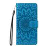 For Xiaomi 17 Leather Wallet Case Sunflower Imprinted Phone Cover