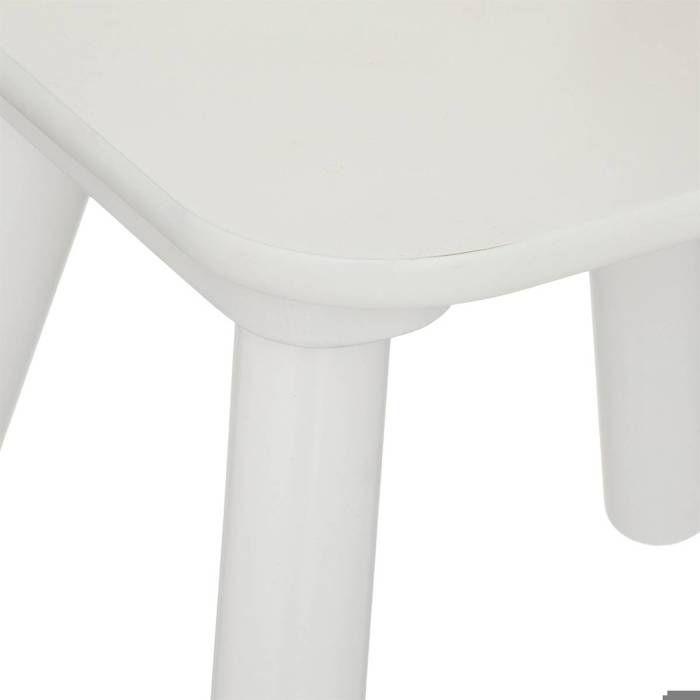 Chaise douceur étoile Blanche Atmosphera