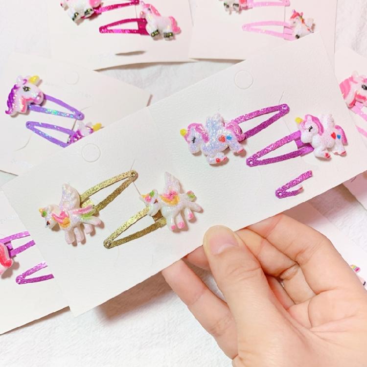 1 Pair Cartoon Hair Clip Elegant Designs Adds Playfulness Suitable For Various Hairstyles Practical Gentle On Hair