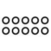 10pcs Shower Hose Seal Rubber Washers 1/2\" Pipe Bathroom Tap Washers Sealing Ring For Hose Splitter Shower Head Water Pipe