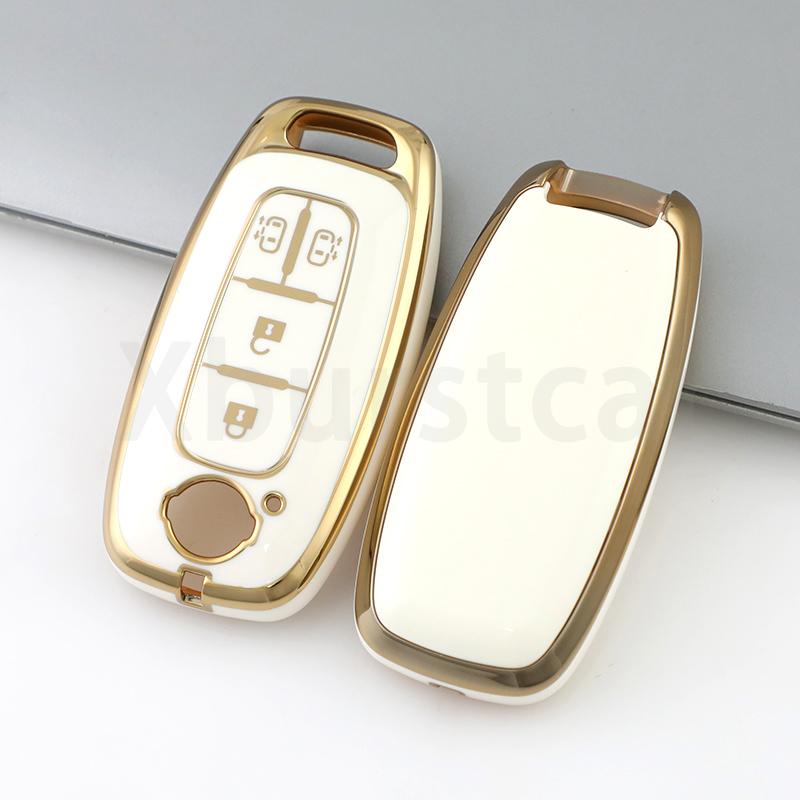 4 Buttons TPU Key Case Holder Cover For Nissan Kicks X Trail T33 Ariya Altima Rogue Juke Qashqai J12 Bluebird Sylphy Accessories