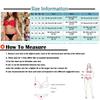 Dámský Bandeau Bandage Bikini Set Push-Up Brazilské plavky Plážové plavky