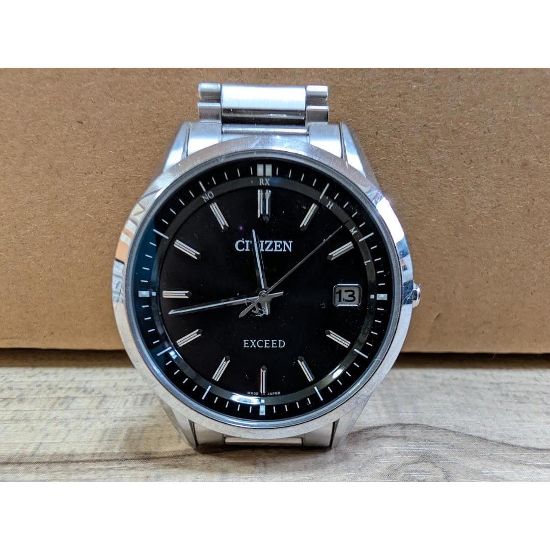Used CITIZEN EXCEED black watch