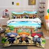 Anime Characters with Background. Bedding Sets Duvet Cover Sets Duvet Covers Pillowcases(1 * Duvet Cover 2 * Pillowcases, Without Duvet Insert)