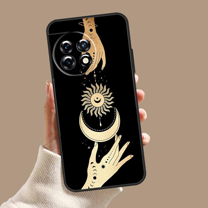 SUN AND MOON Mystic Zodiac Case For OnePlus 11 12 9 10 Pro 10R 12R 8T 10T OnePlus Nord N30 N20 N10 CE 3 2 Lite Cover