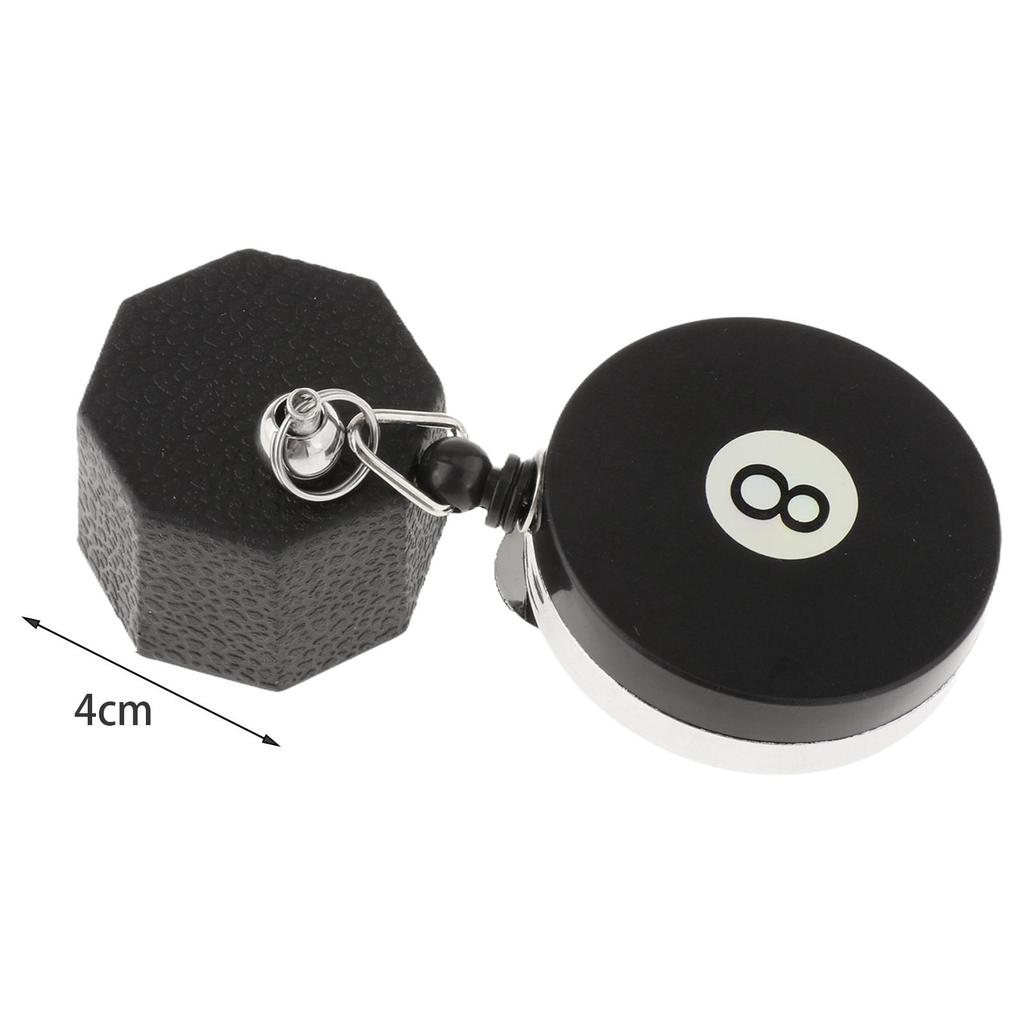 Pool Queue Kreidehalter mit Gürtelclip Werkzeug Billard Kreide Tasche Kreide Träger Clip für Party Snooker Sport Tisch Billard Bar