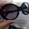 Used CHANEL 5238-A black sunglasses