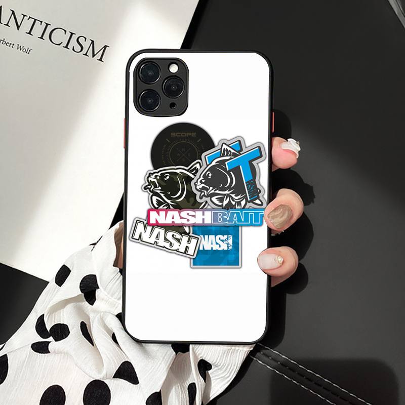 Nash Fishing Art Phone Case for iPhone 11 12 13 Mini Pro XS MAX 8 7 6 6S Plus X 5S SE 2020 XR Case