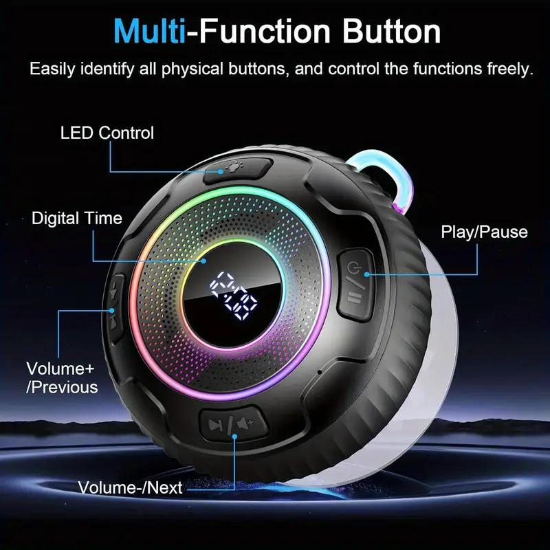 IPX7 Waterproof S5 Portable Bluetooth Wireless Speaker Waterproof USB Outdoor Loudspeaker Music Surround Bass Box Speakers S5