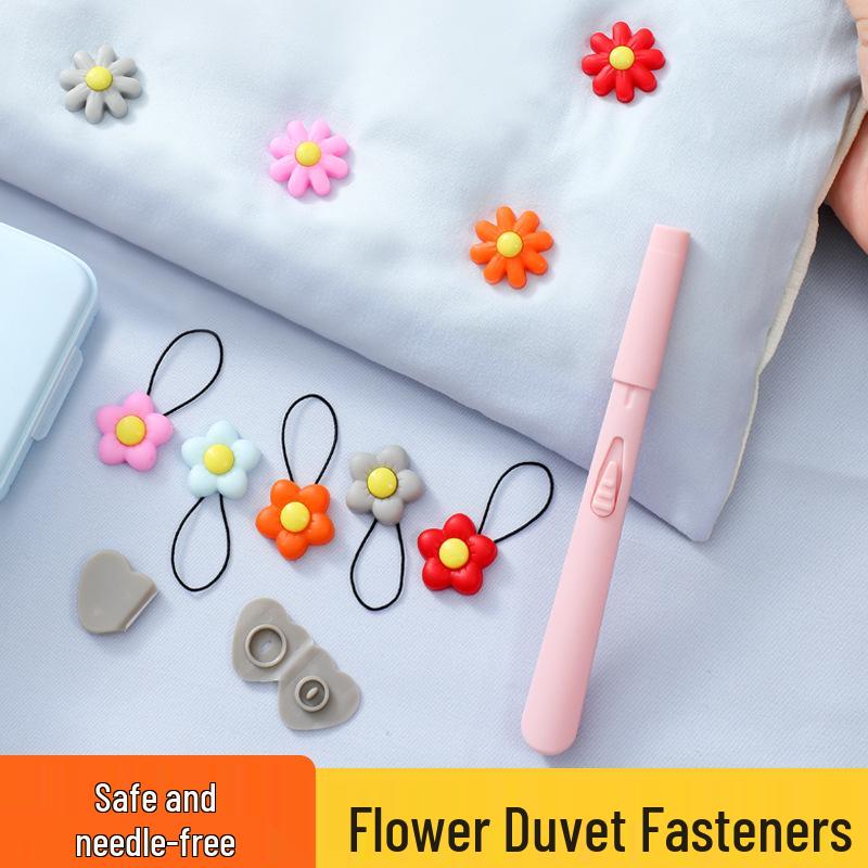 Needle-Free Safety Duvet Fastening Clips - Anti-slip, Anti-run Cotton Quilt and Bed Sheet Holders